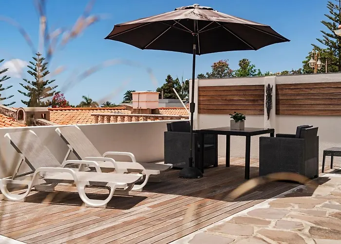 Terrace By An Island