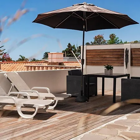 Terrace By An Island